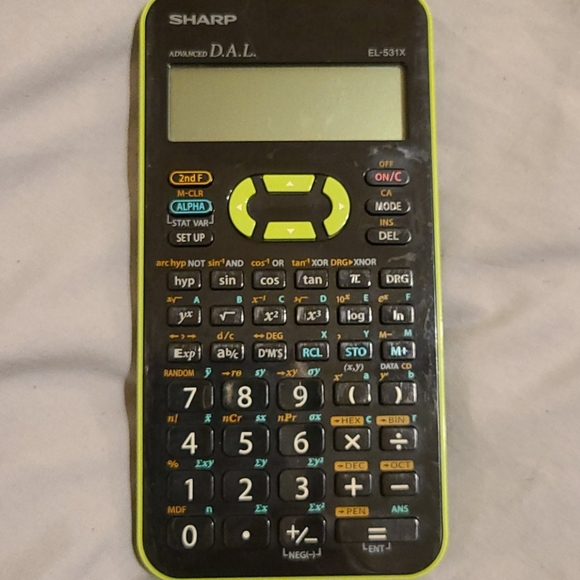 Sharp Advanced D.A.L EL-531X Scientific Calculator - Picture 1 of 5